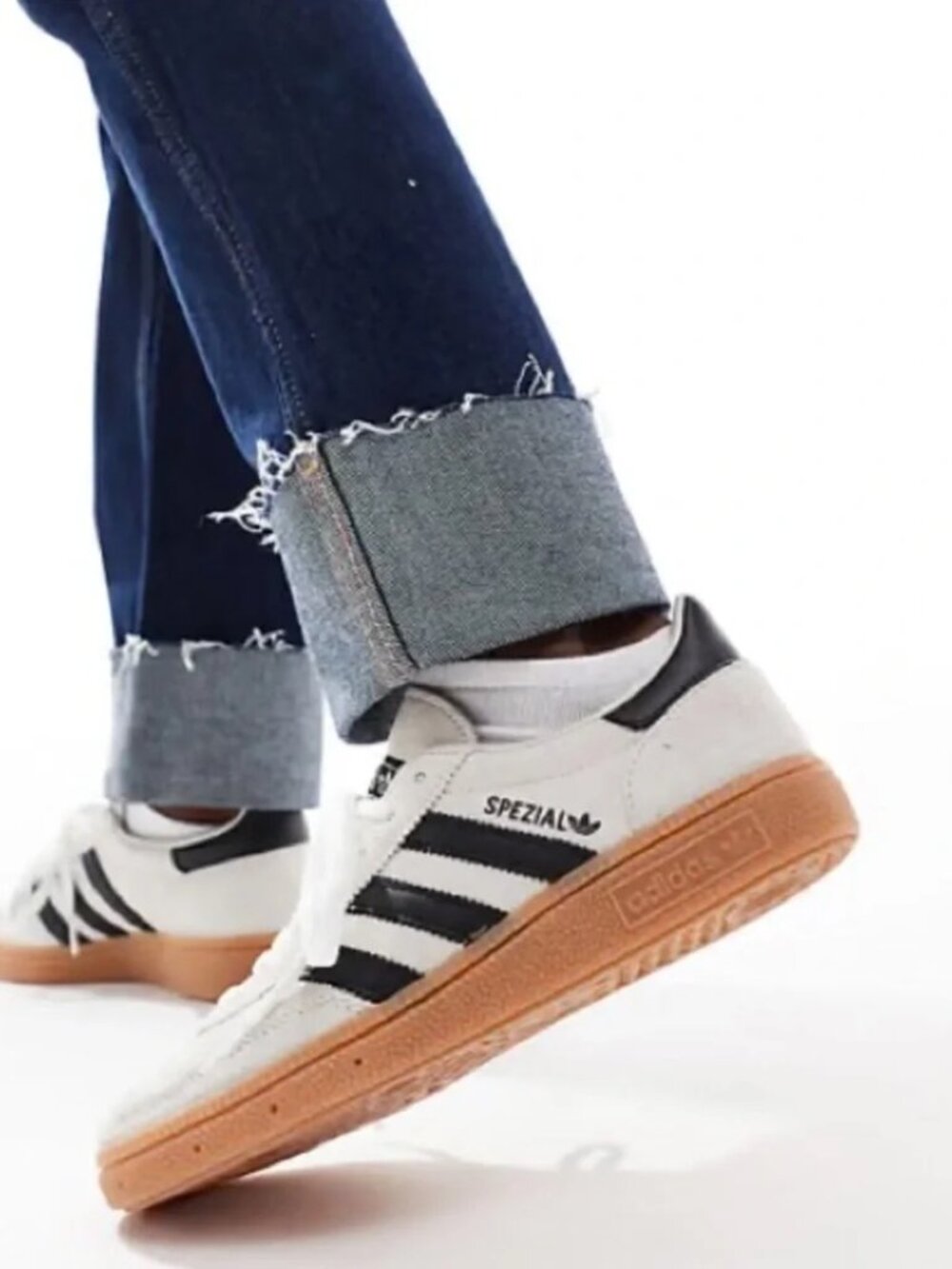 adidas Handball Spezial Sneakers, Alumina / Core Black / Cloud White, Women's 8 - Picture 2 of 11